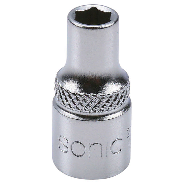 Flank socket 1/4'', 6 pt.   5mm