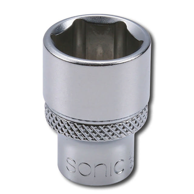Flank socket 1/4'', 6 pt.   12mm