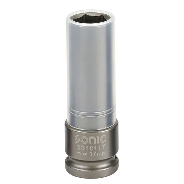 Wheel socket 1/2'', 6pt. 17mm