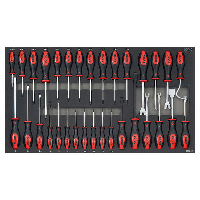 Screwdriver set, SFS 32-pcs