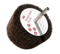 3M slibevifte Scotch-Brite Ø100x45mm 6mm skaft FIN PF-ZS