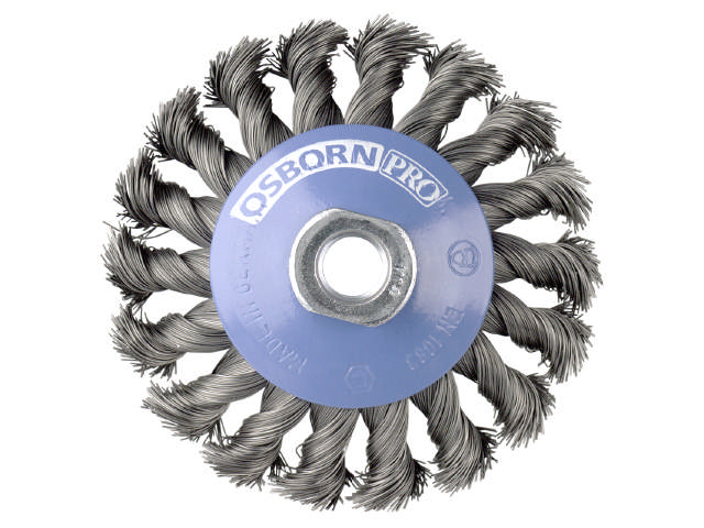 Osborn tallerkenbørste Ø115 M14 0,5 snoet Tråd 4047-5303