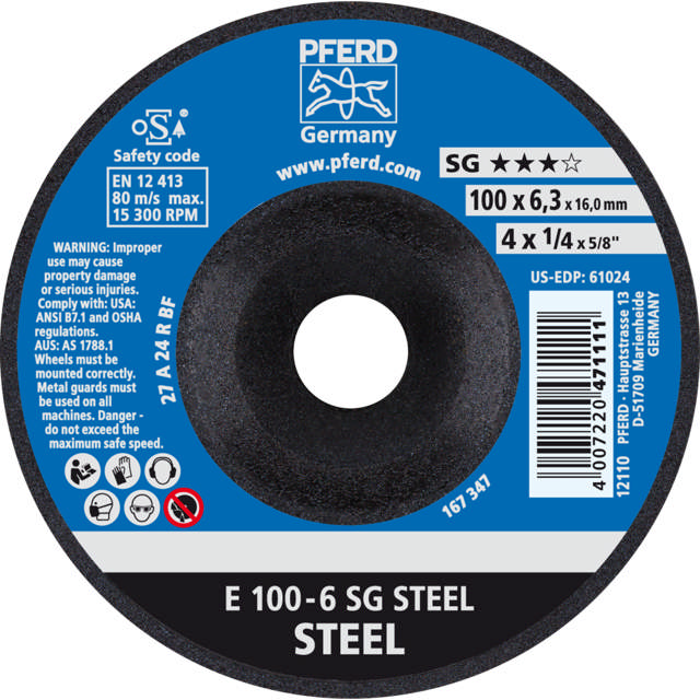 E 100-6 SG STEEL/16,0