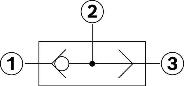 SHUTTLE VALVE MHSU 3 KA1X/420
