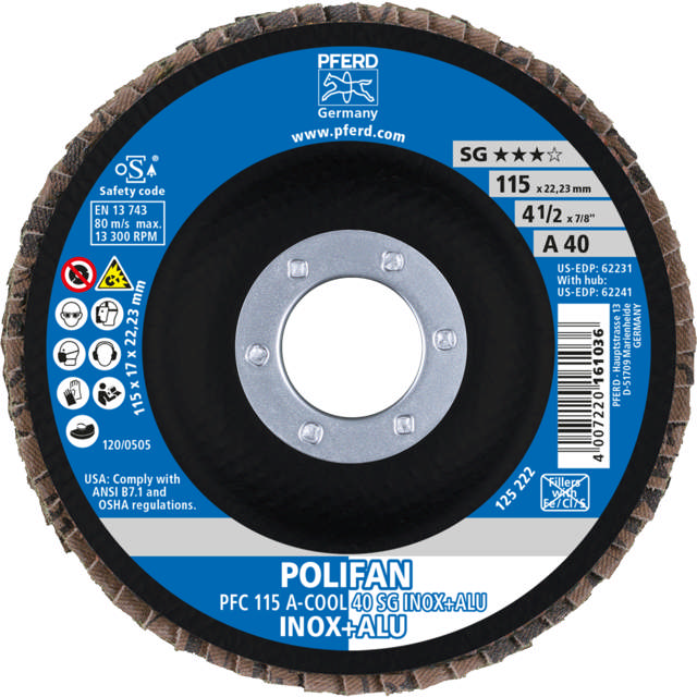 PFC 115 A-COOL 40 SG INOX+ALU