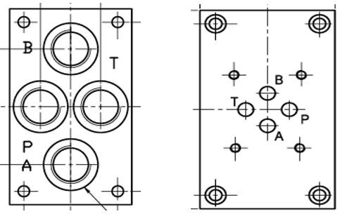 Subplate, Cetop3/NG6