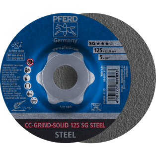 CC-GRIND grinding discs SOLID SG STEEL ★★★☆