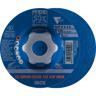 CC-GRIND grinding discs SOLID SGP INOX ★★★★