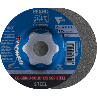 CC-GRIND grinding discs SOLID SGP STEEL ★★★★