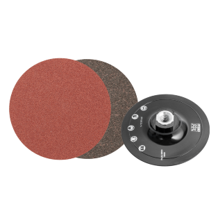 Self-adhesive discs for angle grinders