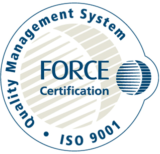 Vi er ISO 9001 certificeret!